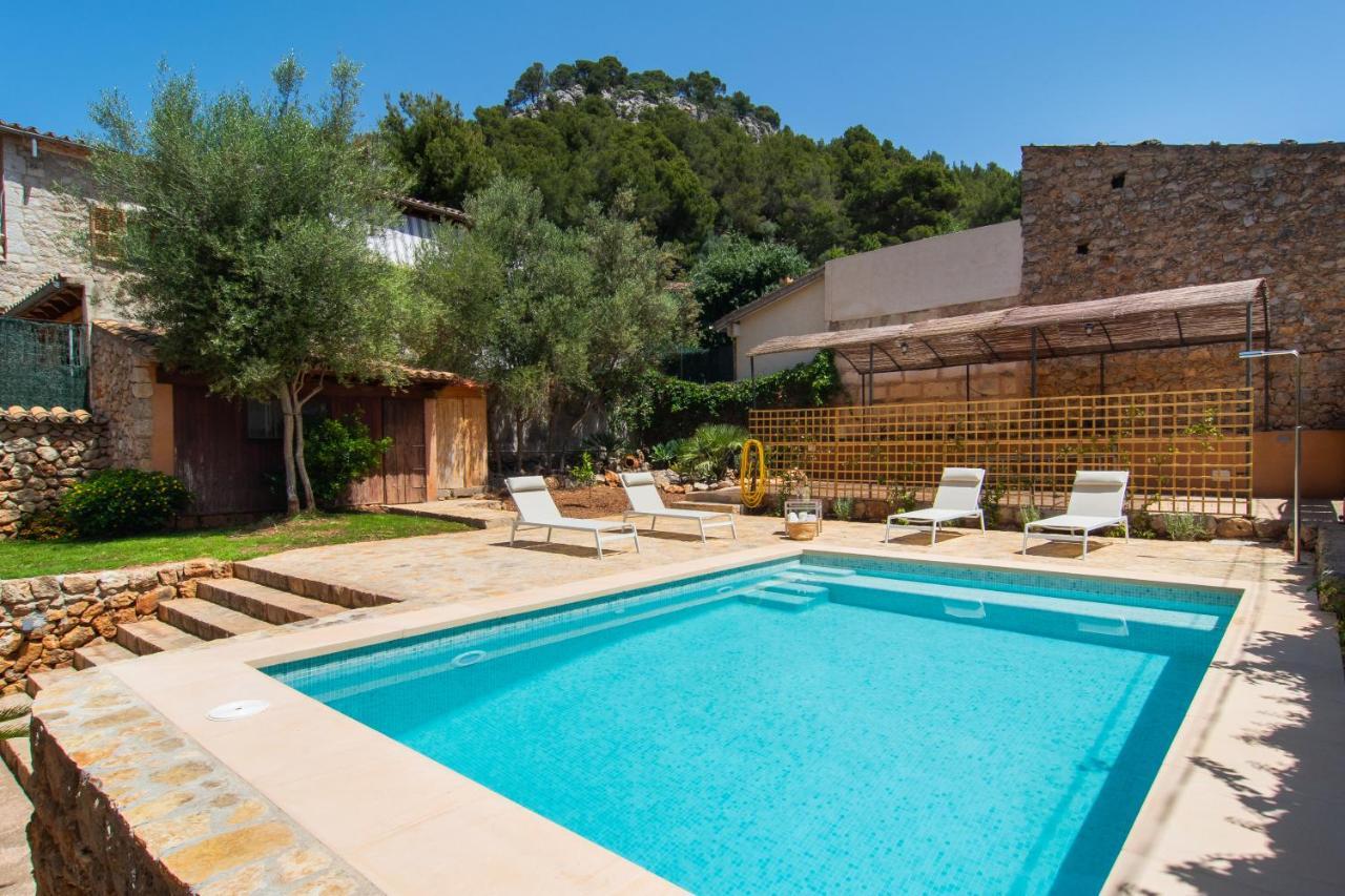 Fabulous Rural House With Views To The Mountains With Swimming Pool Villa Caimari Kültér fotó